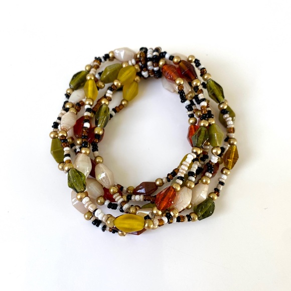 Multi strand beaded bracelet - Picture 1 of 2